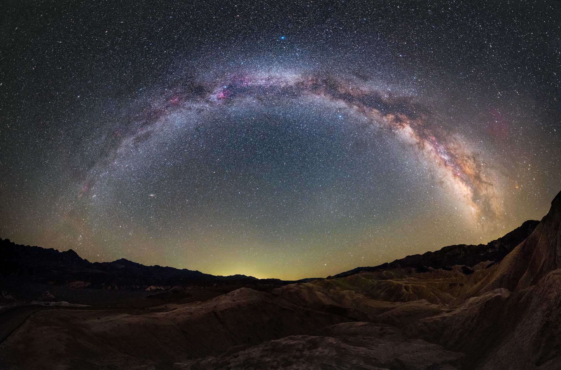 Milky Way Arc Death Valley