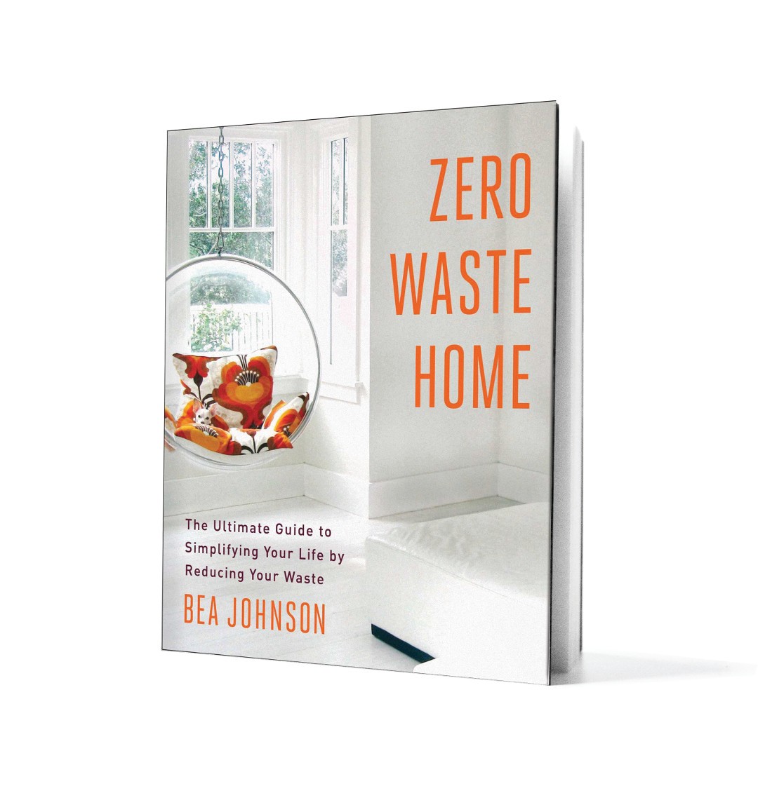 Book Zero Waste Home on white background