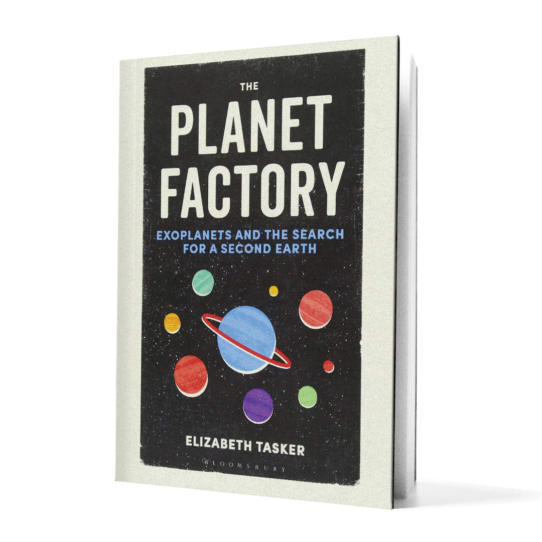 Planet Factory book on white background