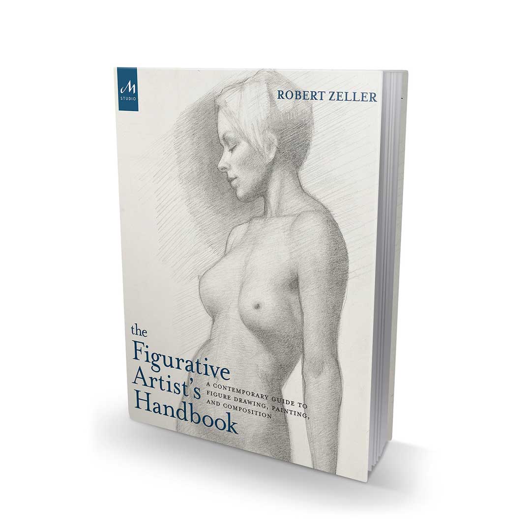 Figurative Artist's Handbook book on white background