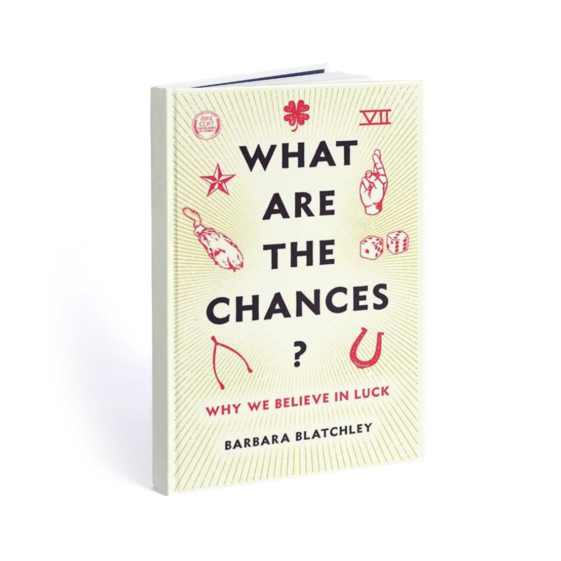 "What are the Chances?" book in white background