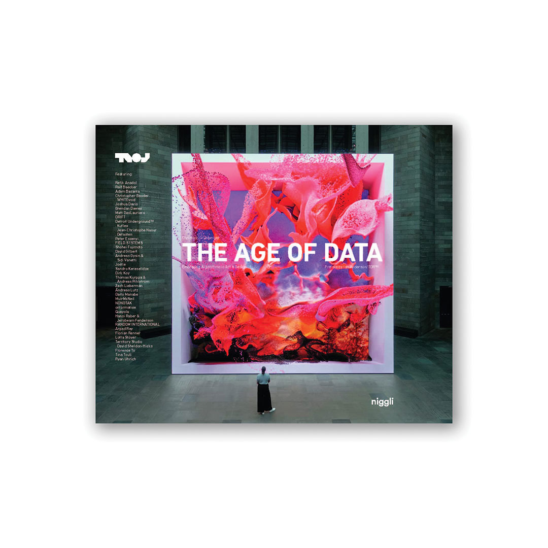 Cover of The Age of Data Book on white background