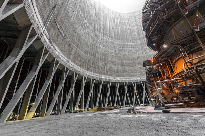  Image of a thermal power plant interior.