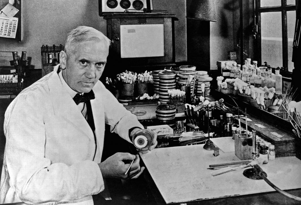 Sir Alexander Fleming, was a Scottish biologist, pharmacologist and botanist who discovered Penicillin.