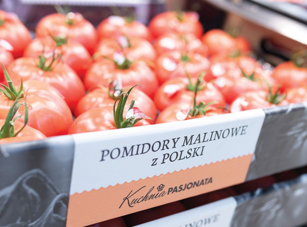 tomatoes in Biedronka