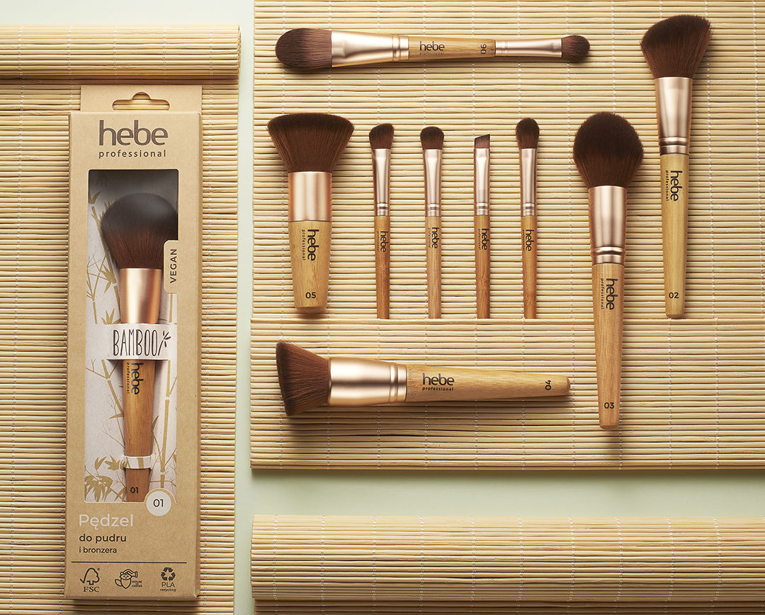 Bamboo brushes set