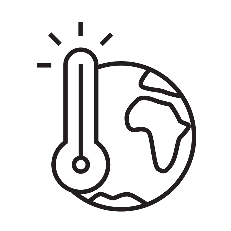 world temperature icon