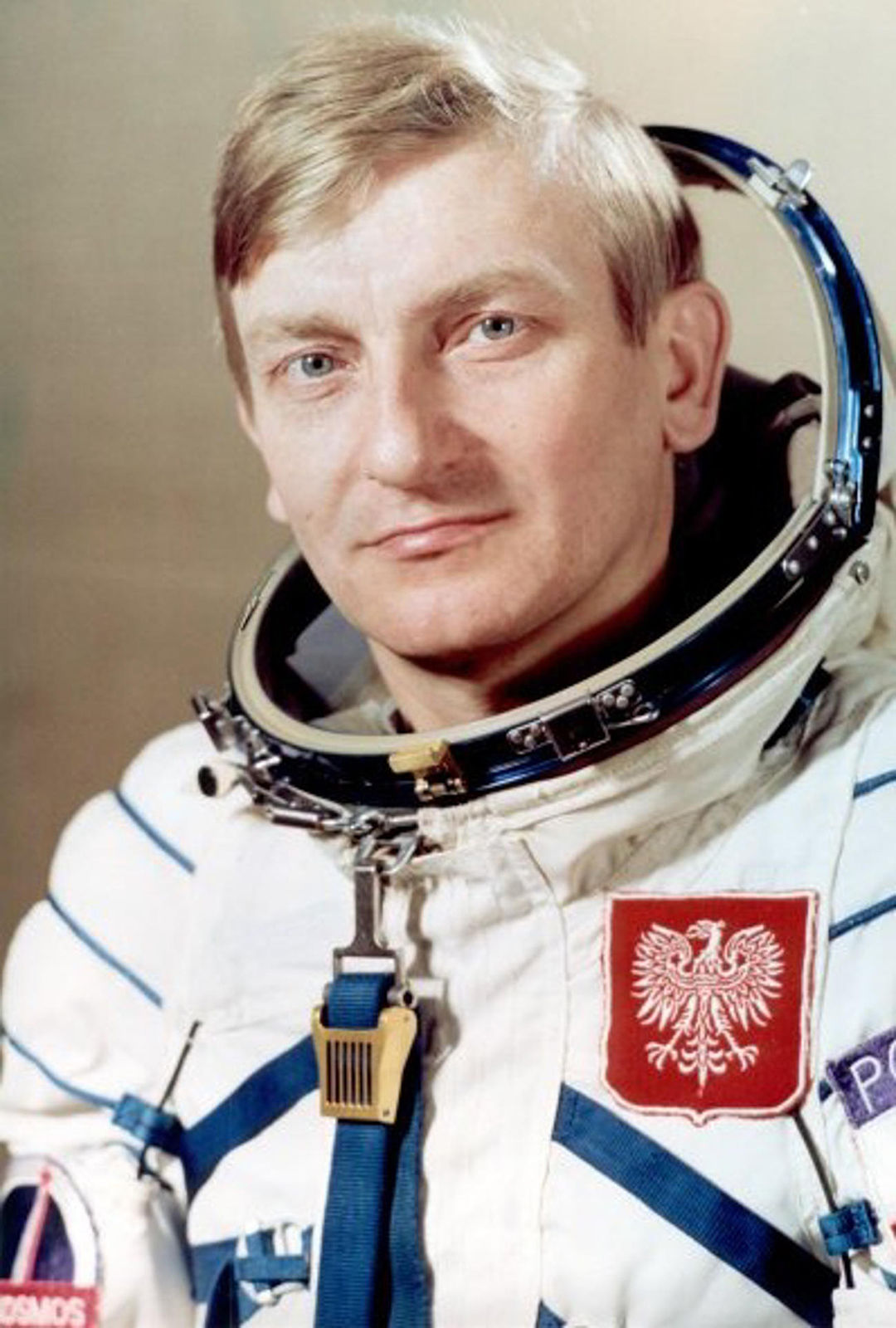 The first Pole in space took off from the Bajkonur cosmodrome, in Kazakhstan.
