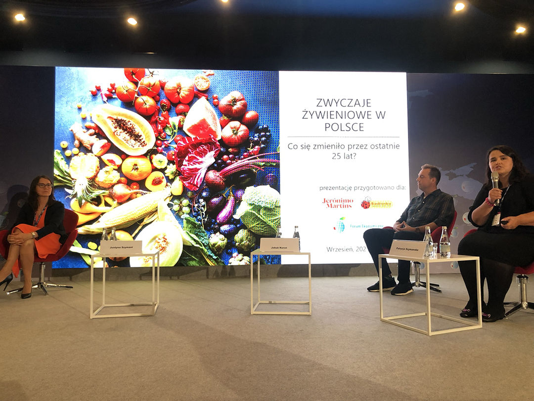 Eating Habits in Poland: what has changed in the last 25 years?”: the main findings of this study were presented at the Economic Forum in Karpacz.