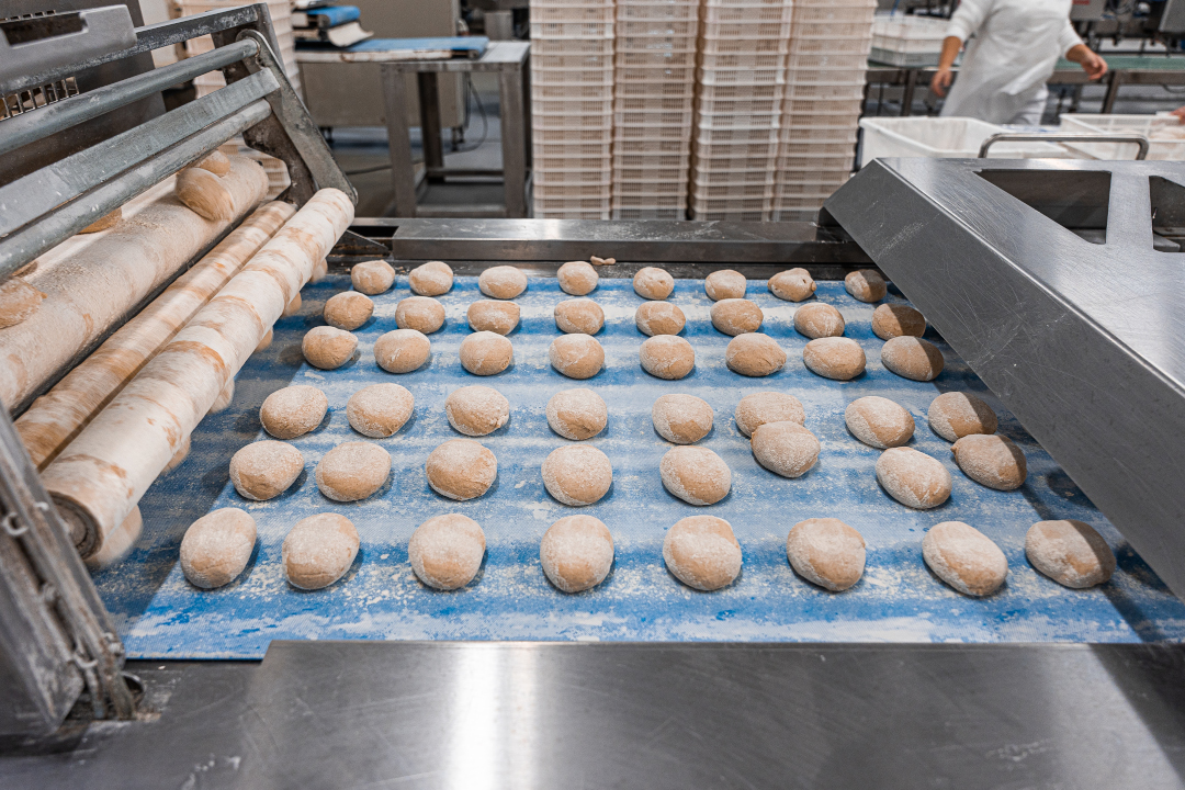 Bread Making on factory