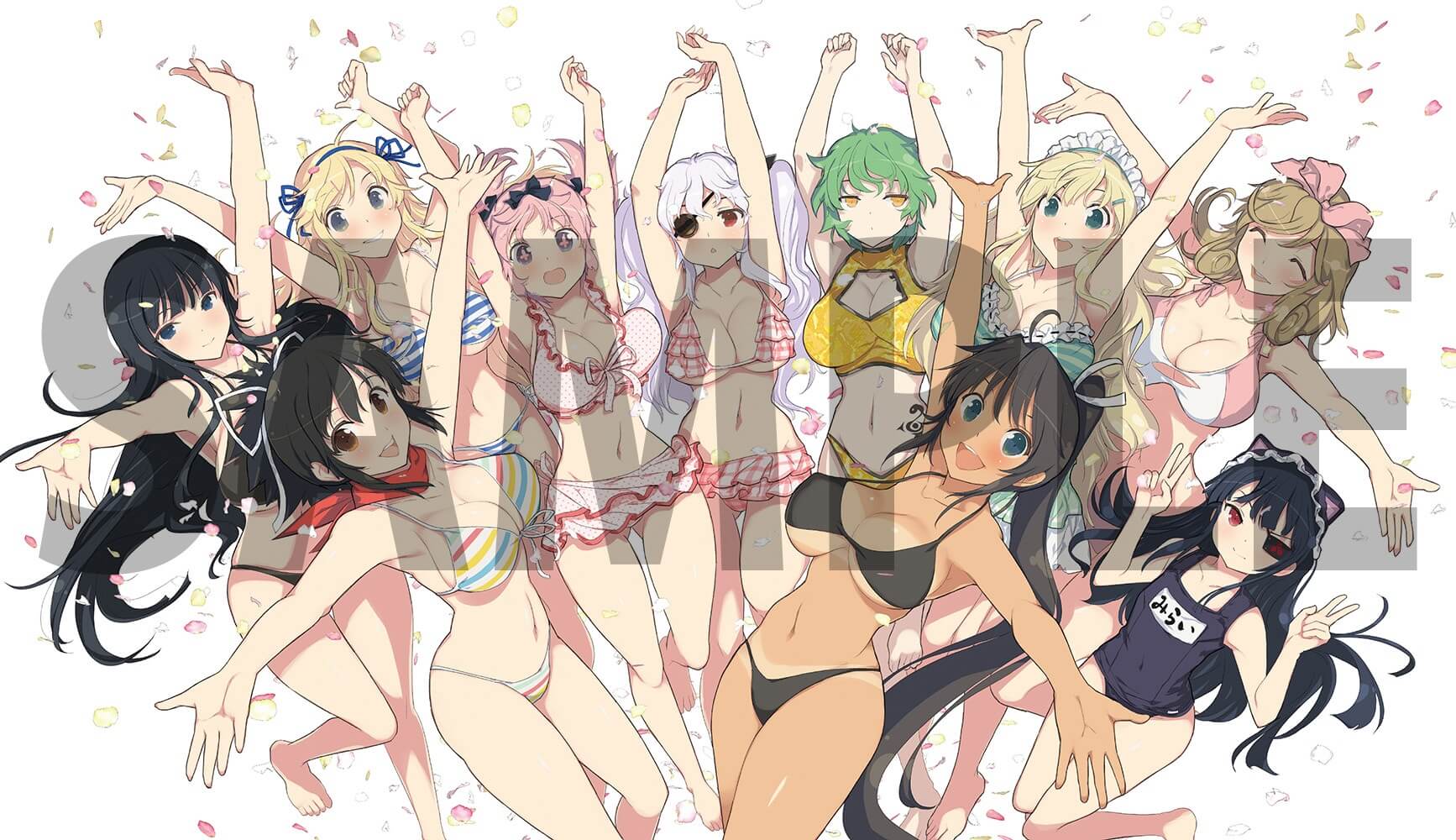 閃乱カグラ Blu Ray Box 商品画像 キャラクター原案 八重樫南描き下ろしの特製デジパックイラストが公開 Jmag News