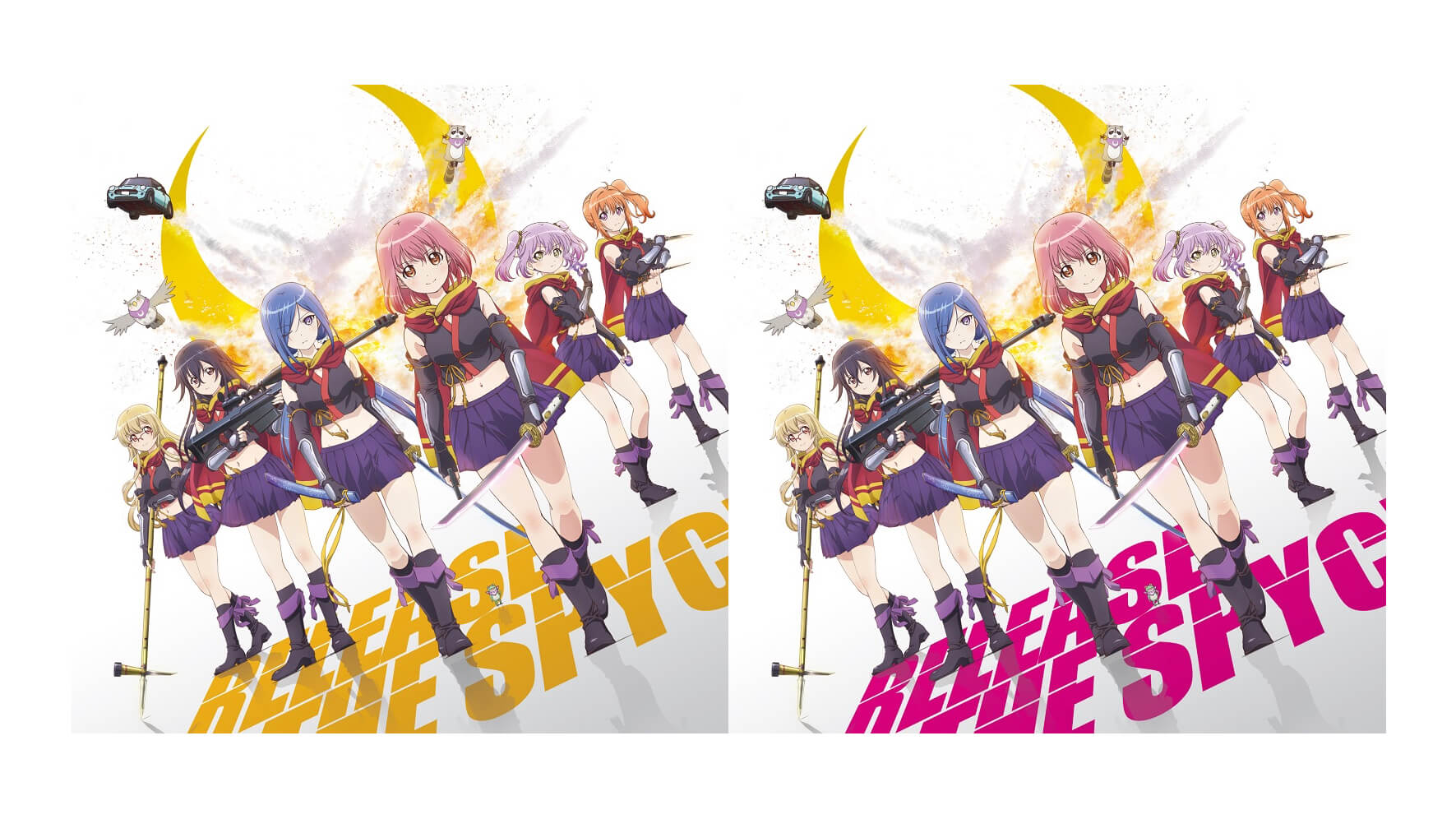 アニメ Release The Spyce Op Edテーマ スパッと スパイ スパイス Hide Seek のジャケット写真公開 Jmag News