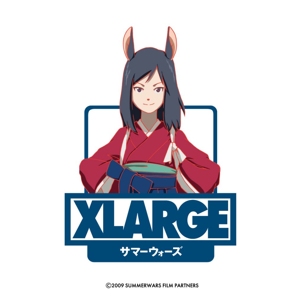 Xlargeと サマーウォーズ 時を超えた究極のコラボが実現 8 1より全店舗 オンラインストアにて発売決定 Jmag News