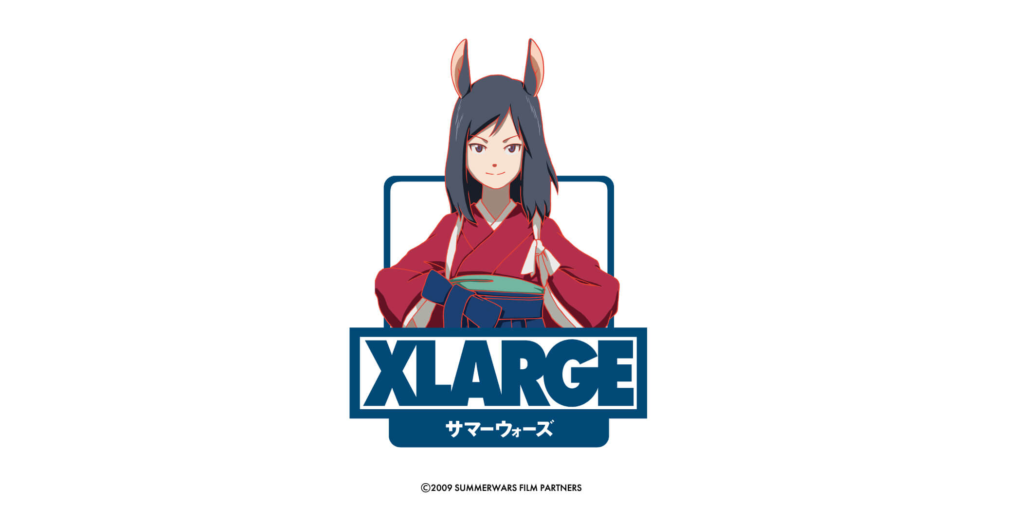 Xlargeと サマーウォーズ 時を超えた究極のコラボが実現 8 1より全店舗 オンラインストアにて発売決定 Jmag News