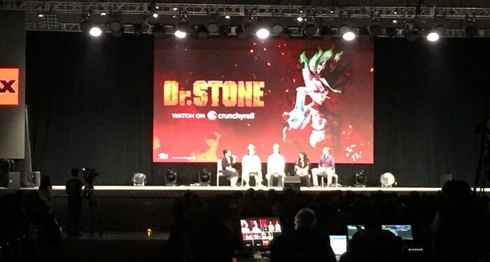 本日より放送開始 アニメ ｄｒ ｓｔｏｎｅ 放送記念 石化アドバルーン が登場 全米熱狂 Anime Expo 19 イベント速報レポートも Jmag News