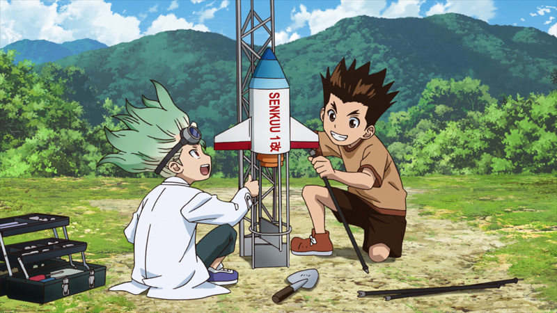 アニメ ｄｒ ｓｔｏｎｅ 第16話あらすじ 先行カット公開 村の長となった千空 ルリから語られた 石神千空 とは 19年10月18日 Biglobeニュース