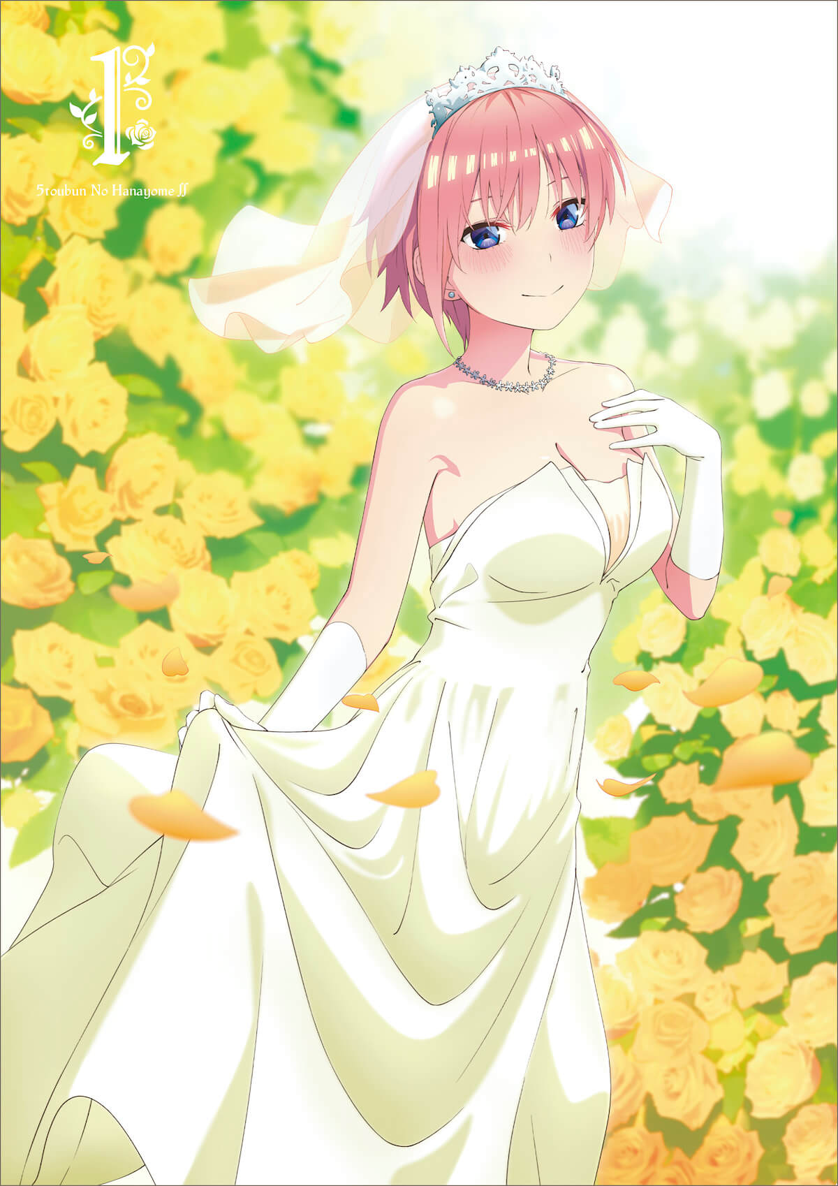 アニメ 五等分の花嫁 のblu Ray Dvdが全5巻にて発売決定 ドレス姿の一花が表紙 Jmag News