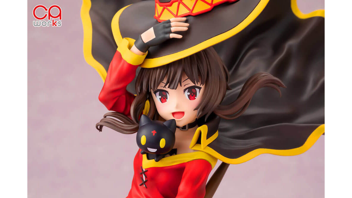 このすば めぐみんの魔法発動の瞬間を立体化 Caworks 第2弾フィギュアが予約開始 ガジェット通信 Getnews