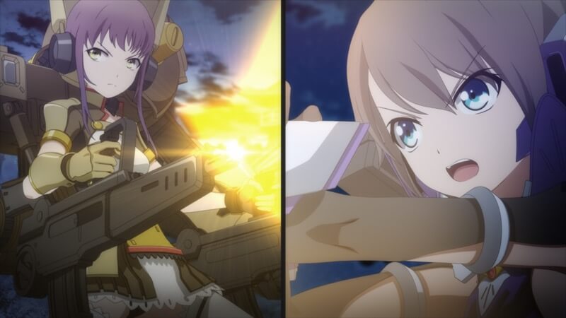 アニメ 装甲娘戦機 第12話 最終回 あらすじ 場面カット公開 ライフゲージが底をついた装甲娘たち ガジェット通信 Getnews