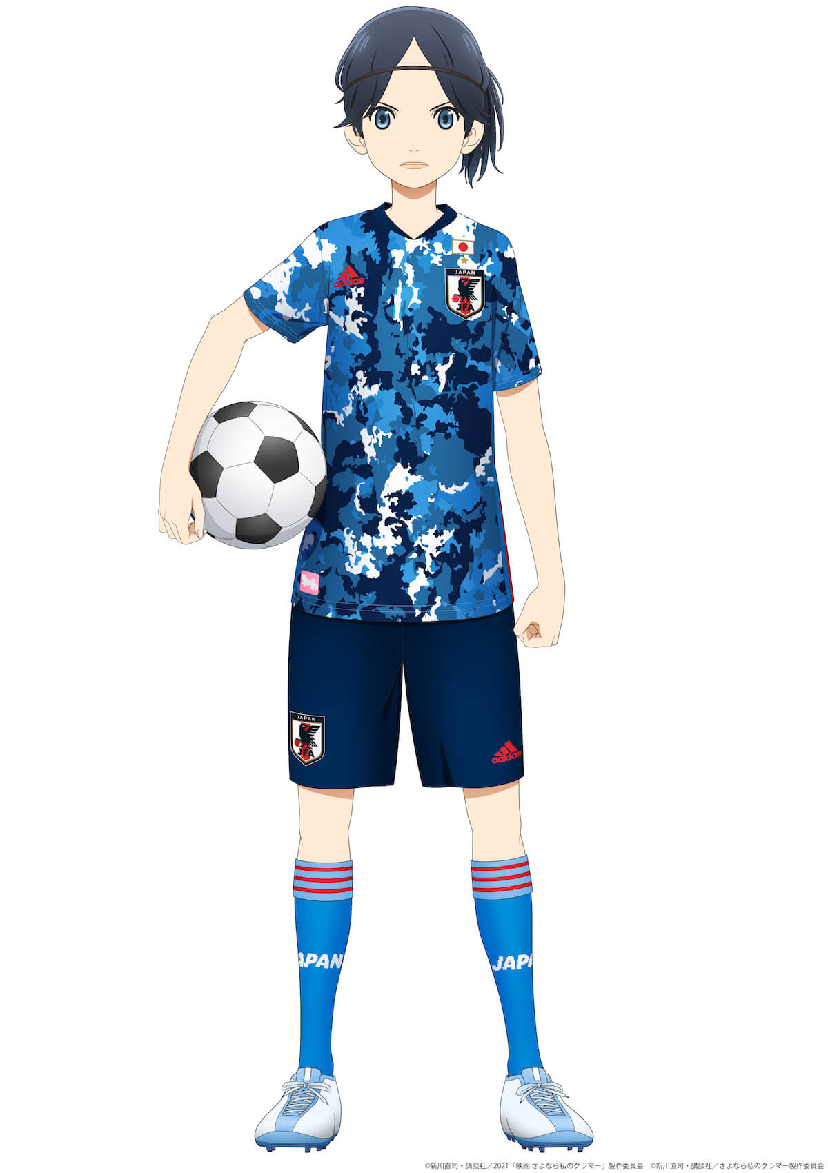 さよなら私のクラマー 日本サッカー協会 女子サッカー日本代表とのコラボビジュアル公開 ガジェット通信 Getnews
