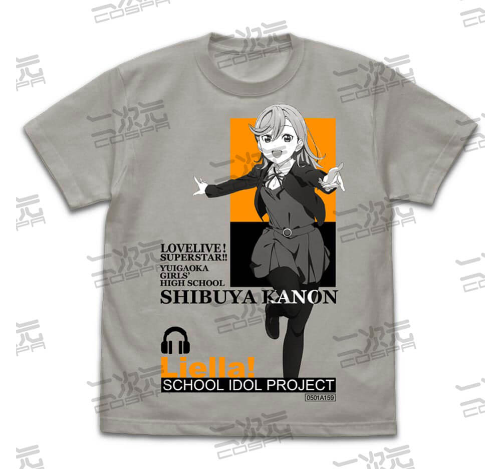 ラブライブ スーパースター Liella リエラ がデザインされたグラフィカルなtシャツ登場 Jmag News