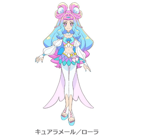 トロピカル ジュ プリキュア ドリームステージ キュアラメールが加わった新キービジュアル公開 ガジェット通信 Getnews