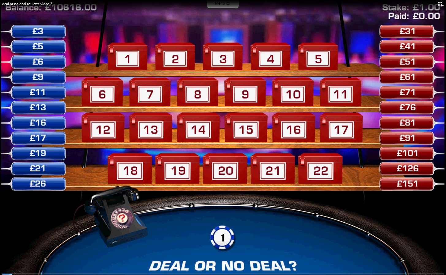 Deal or no Deal