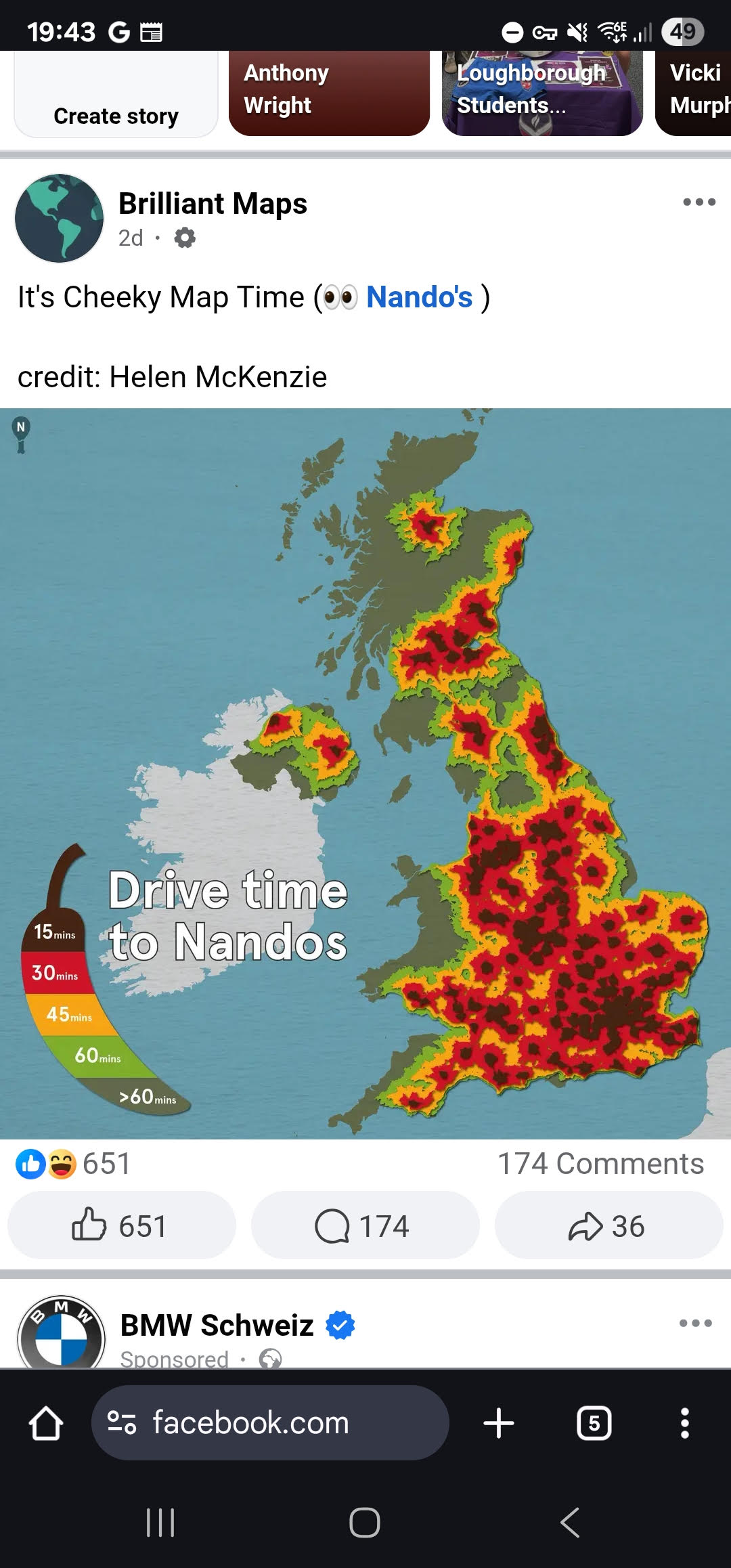 Where's Your Nearest Nando's?