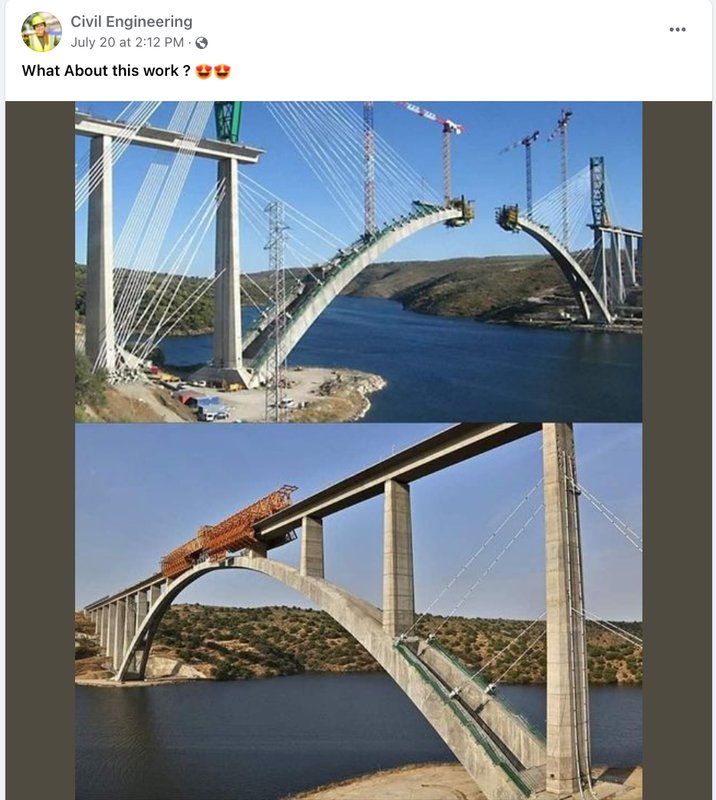 Modelling a Bridge Construction