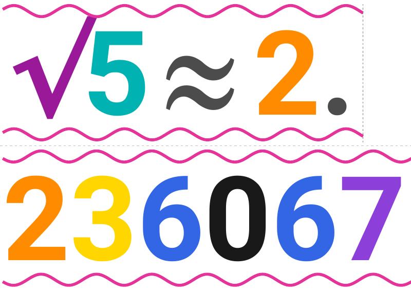 √5 (Square Root of 5) preview