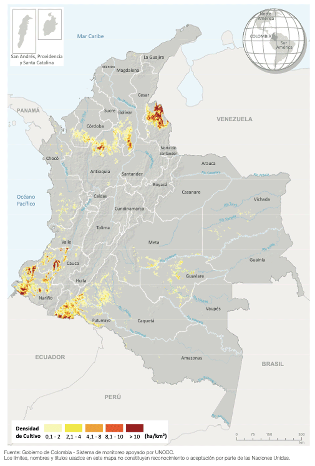 Drivers of deforestation in the Colombian : illicit crops