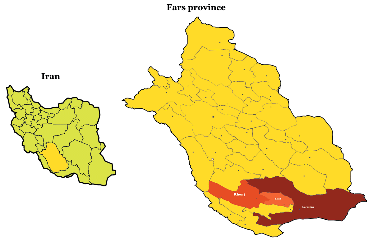 Geographical location of the study