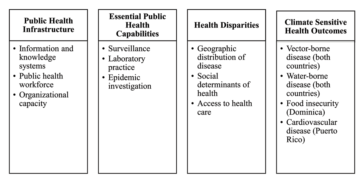 Environmental scan public health domains