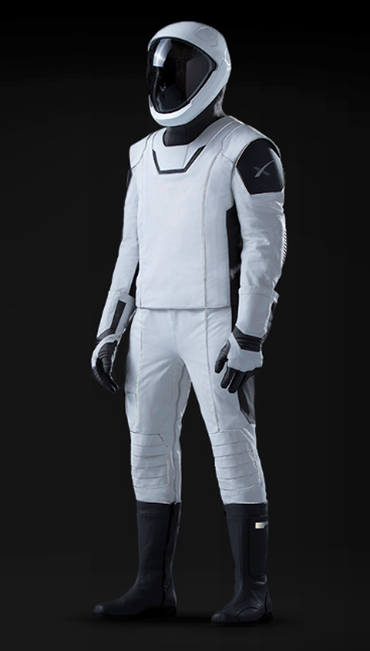 Traje de astronauta da SpaceX.