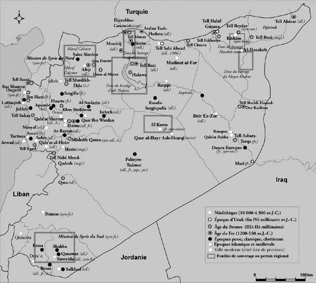 map of Syria