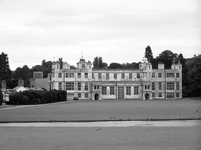 Audley End, Essex, view from the west with the Temple to Concordia in the distance (Photograph: Howard Williams, 2008).