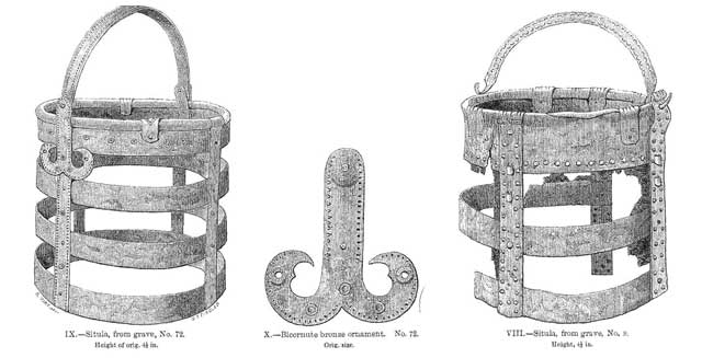 Buckets illustration in Neville’s Linton Heath report (Neville, 1854a).