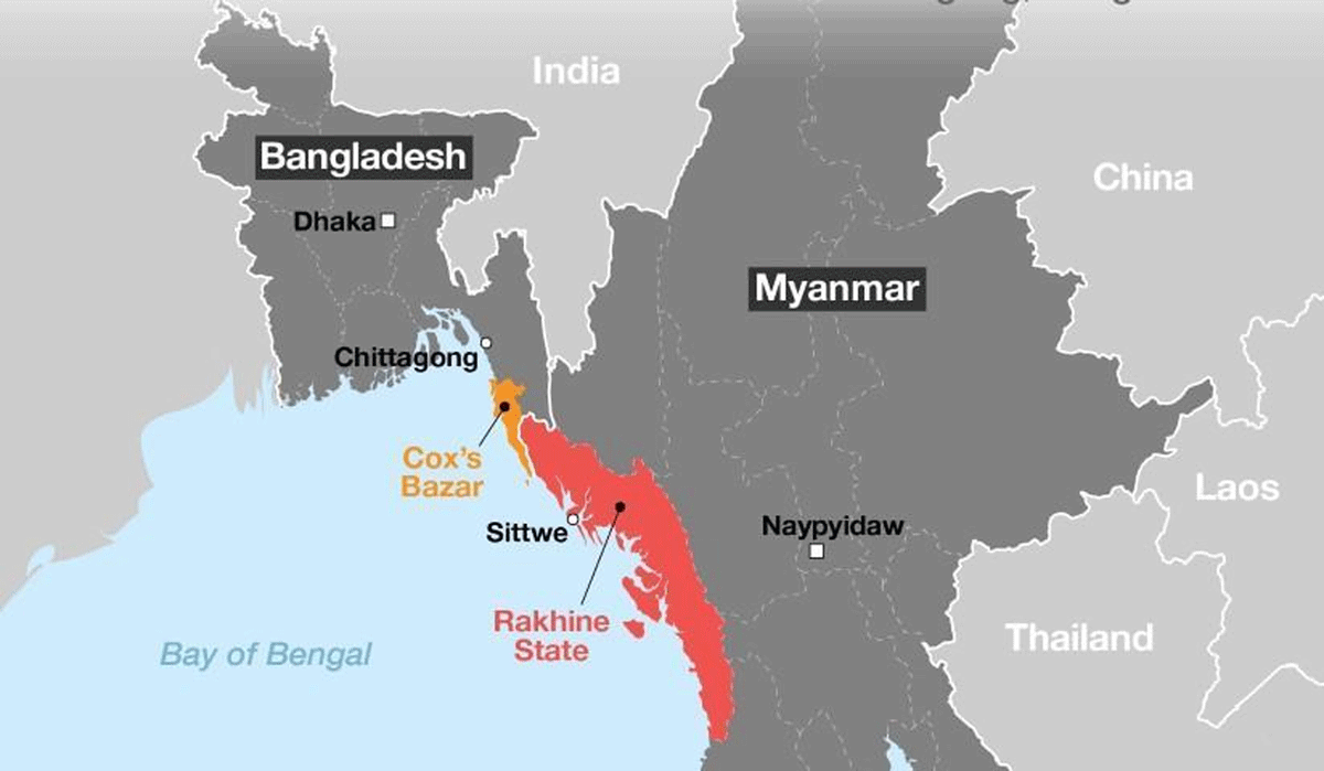 Forcibly Displaced Myanmar National to Bangladesh