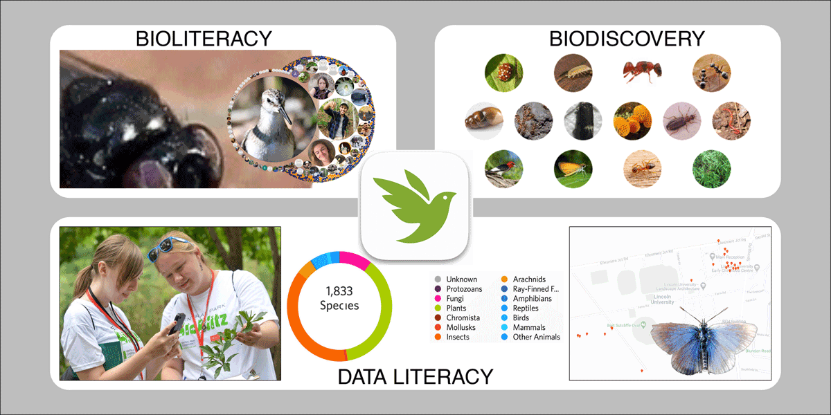 iNaturalist has many uses in undergraduate teaching. It can increase bioliteracy, providing students experiences finding, identifying, and learning about biodiversity