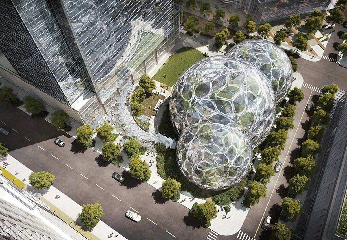 Google Campusin California designed by studio BIG and Heatherwick tudio