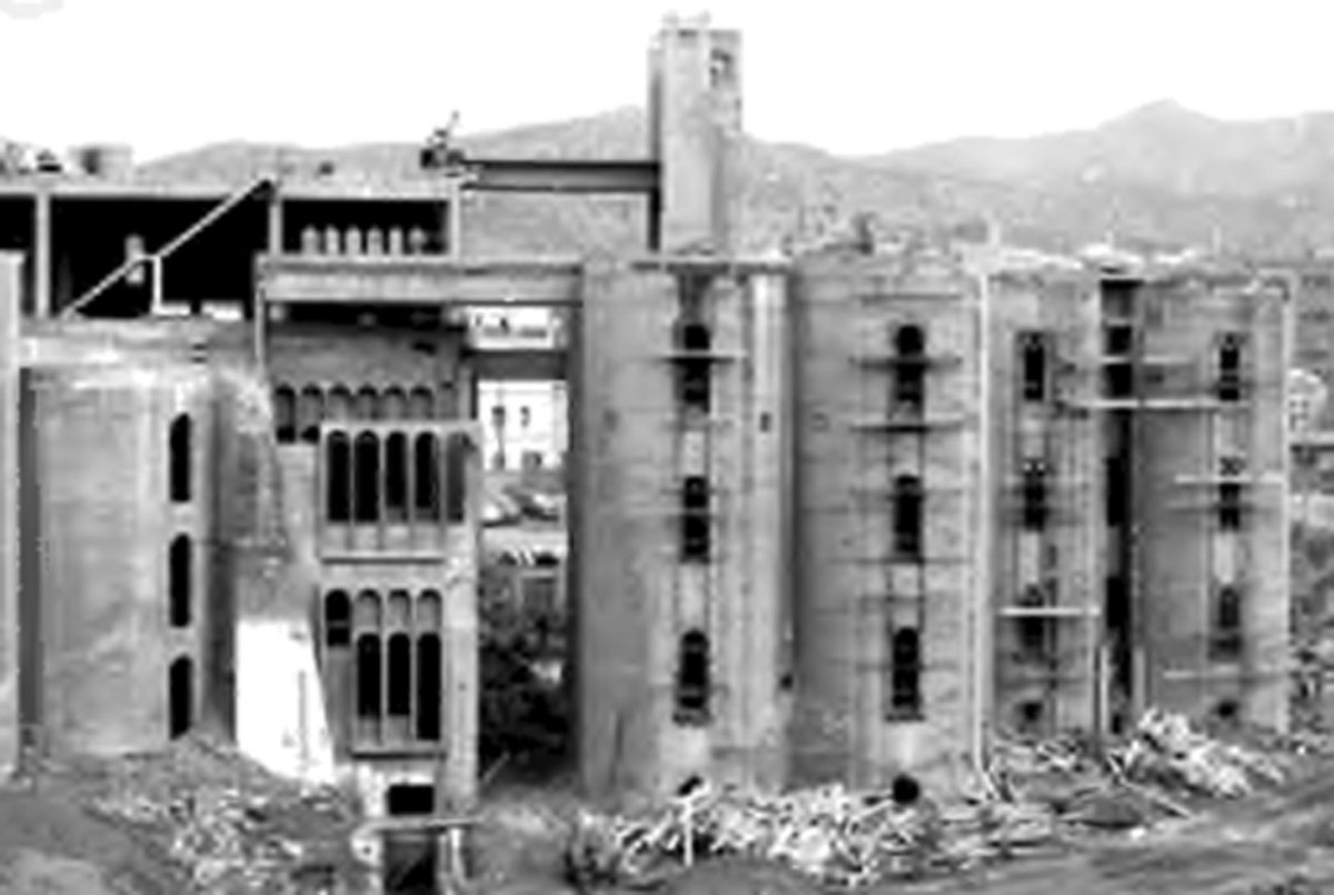 Factory Barcelona before renovation, Spain