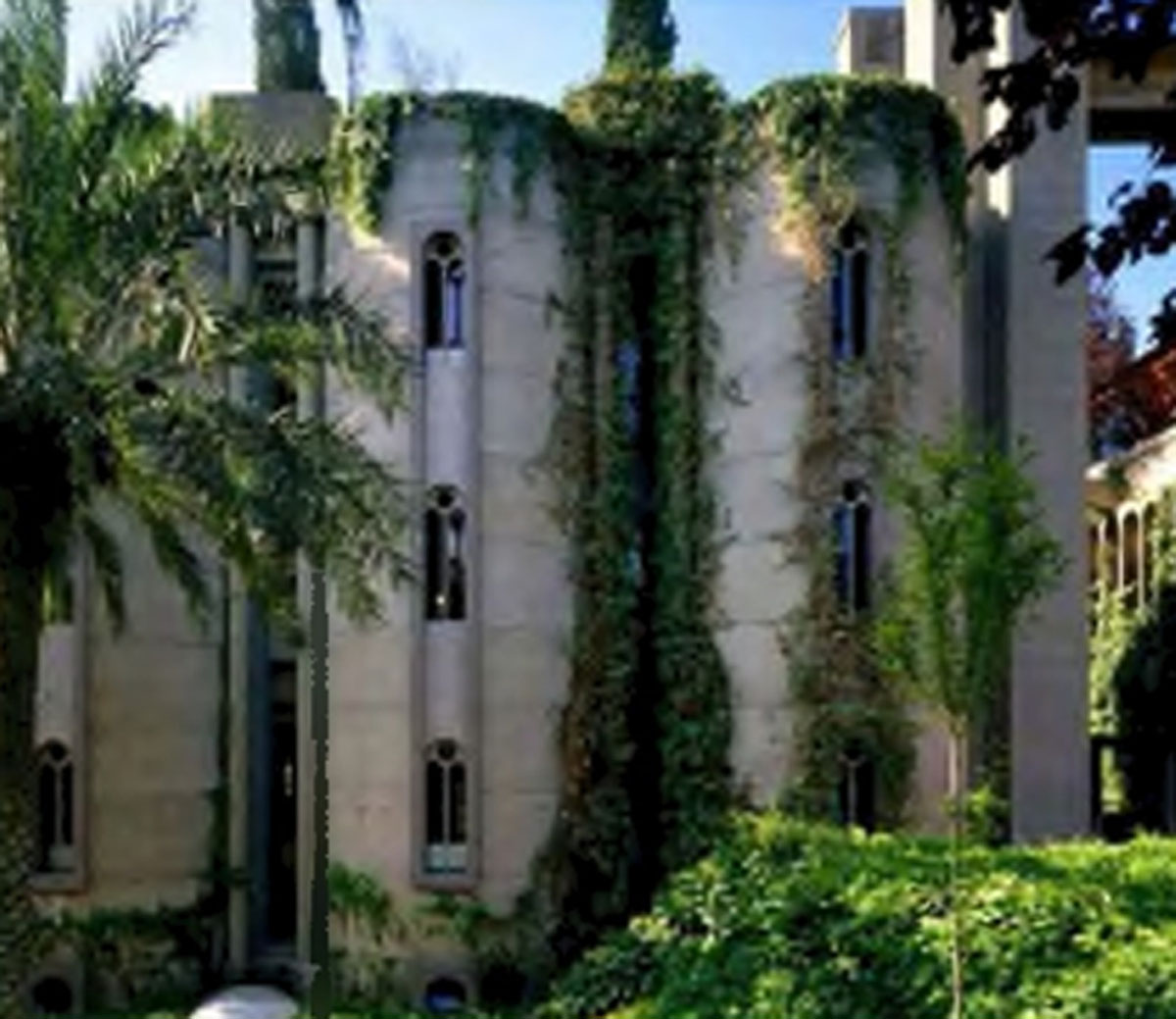 Former factory after a renovation project by architect Ricardo Bofill (Barcelona, Spain)