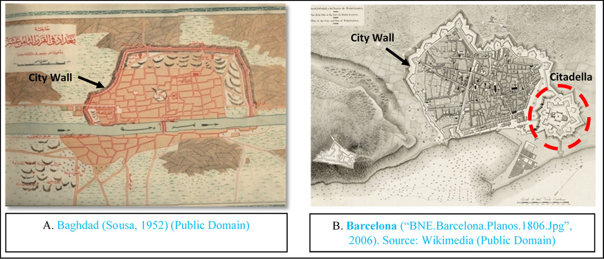 Barcelona and Baghdad during the industrial revolution phase,
                        eighteenth century