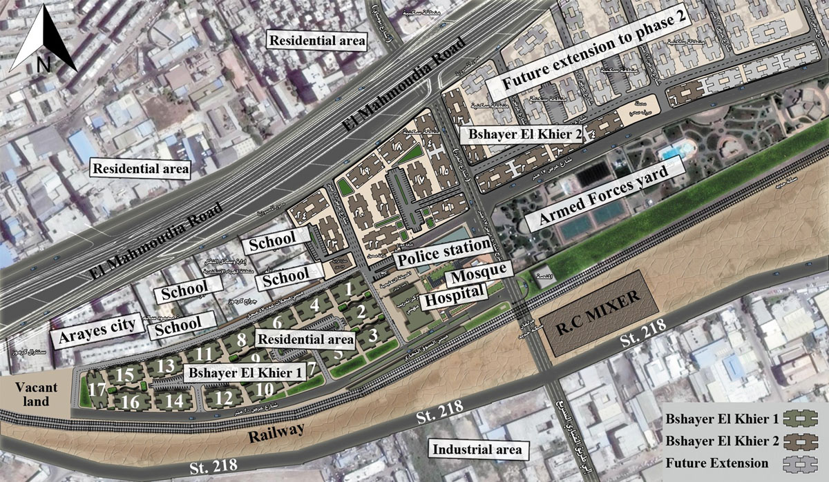 Master plan for Bashayer El Khier (1&2) and the future extensions