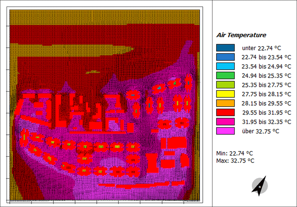 Air temperature for Scenario 2 (GG.W)