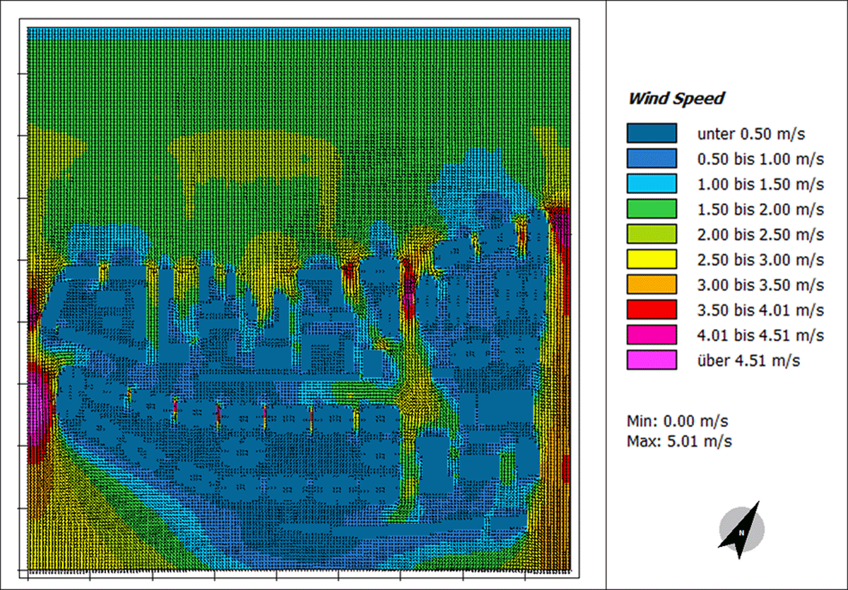 Wind Speed for Scenario 2 (GG.W)