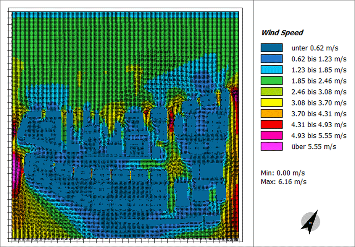 Wind Speed for Scenario 3 (GG)