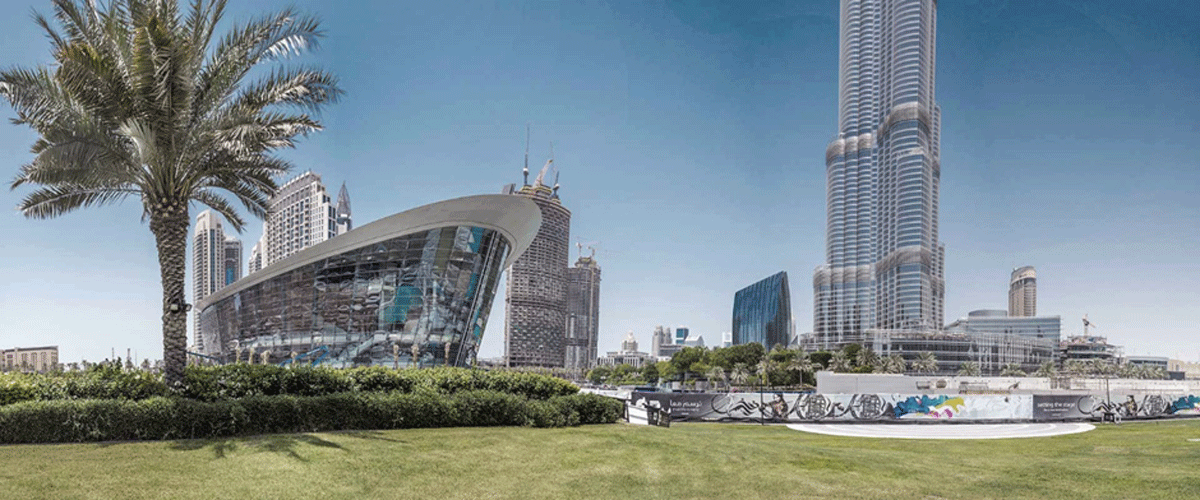 Dubai Opera House Garden Green Roof