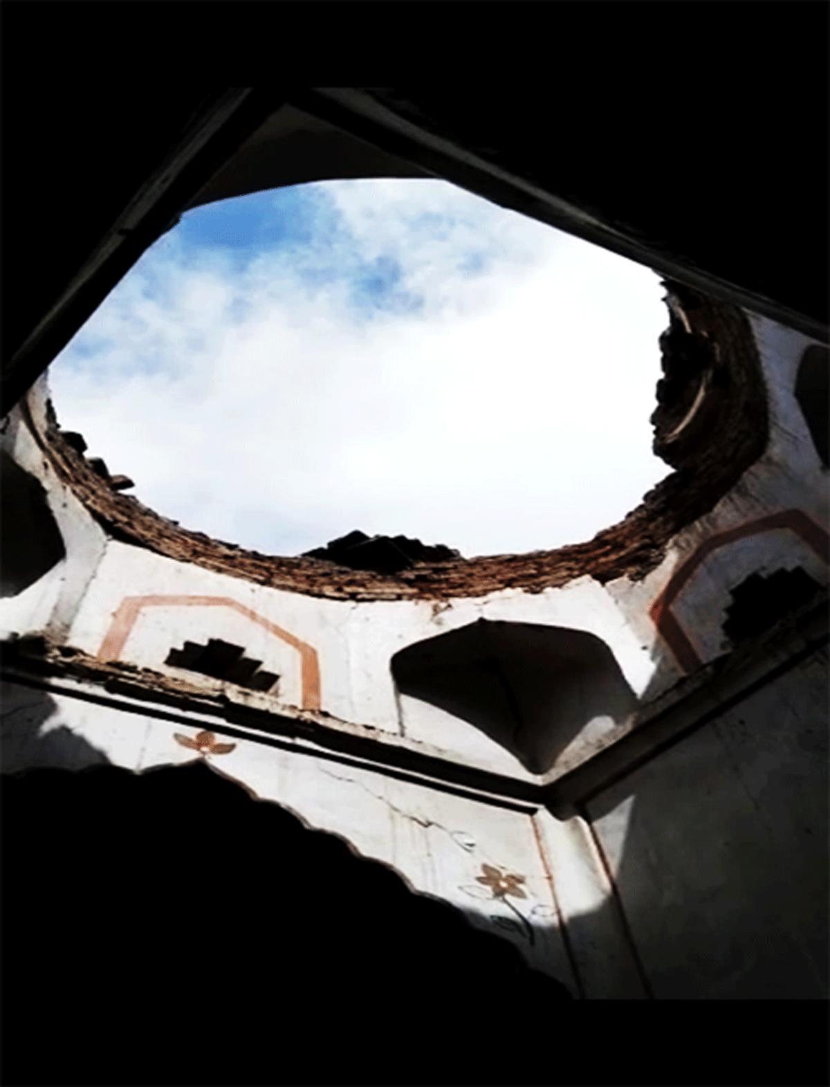 Heavy Rains Collapsed Masonry Dome