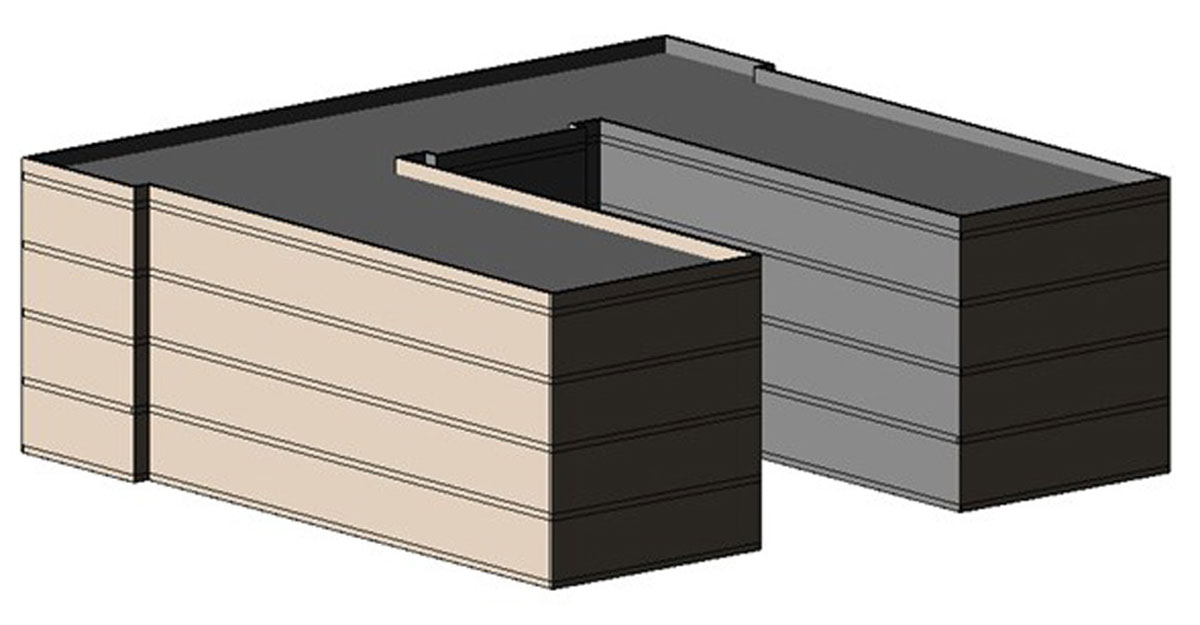 3D model in Revit®